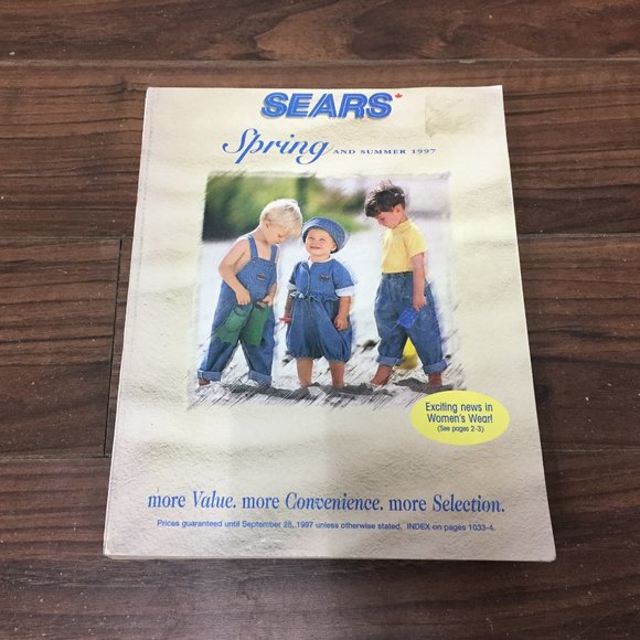 1997 Sears Spring and Summer Catalog Canada - Picture 1 of 12